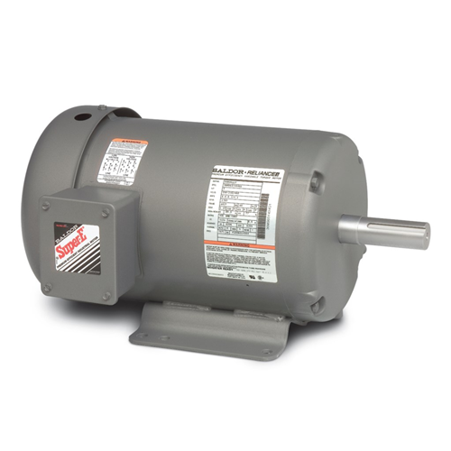 ABB-Baldor Super-E Totally Enclosed Fan Cooled Rolled Steel Foot Mount Electric Motor