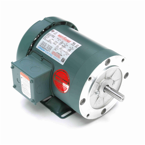 Leeson WATTSaver C-Face Footed Motor