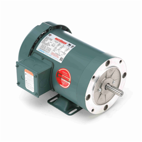 Leeson WATTSaver C-Face Footed Motor