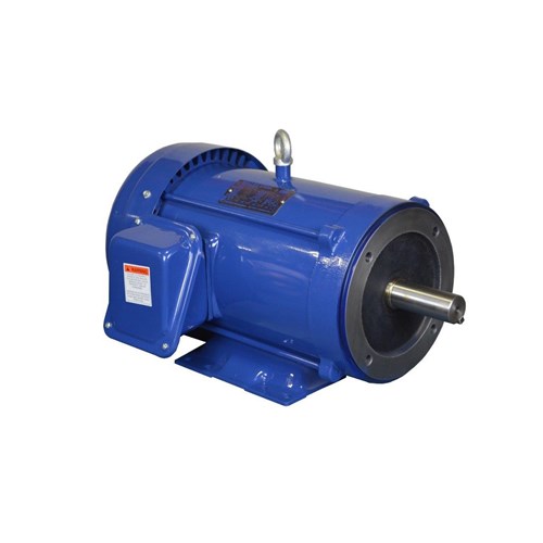 TECO Rolled Steel TEFC Motor w/C-Face