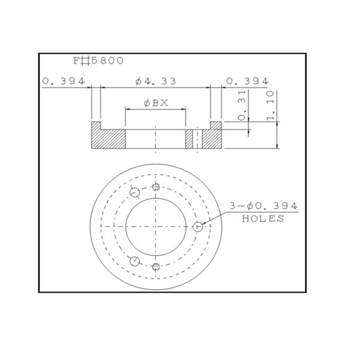 TECO VHS Steady Bushing Kit 5800 Frame