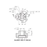 GE Ultra/Ultra+ WPI 324-511 Coupling